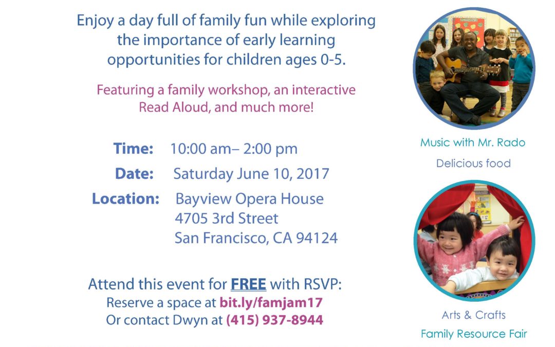 Attend the Bayview Family Jamboree on June 10th!