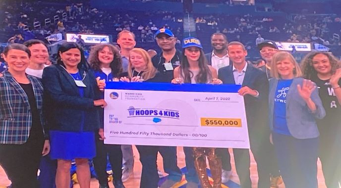 Golden State Warriors Hoops for Kids program supports Tandem