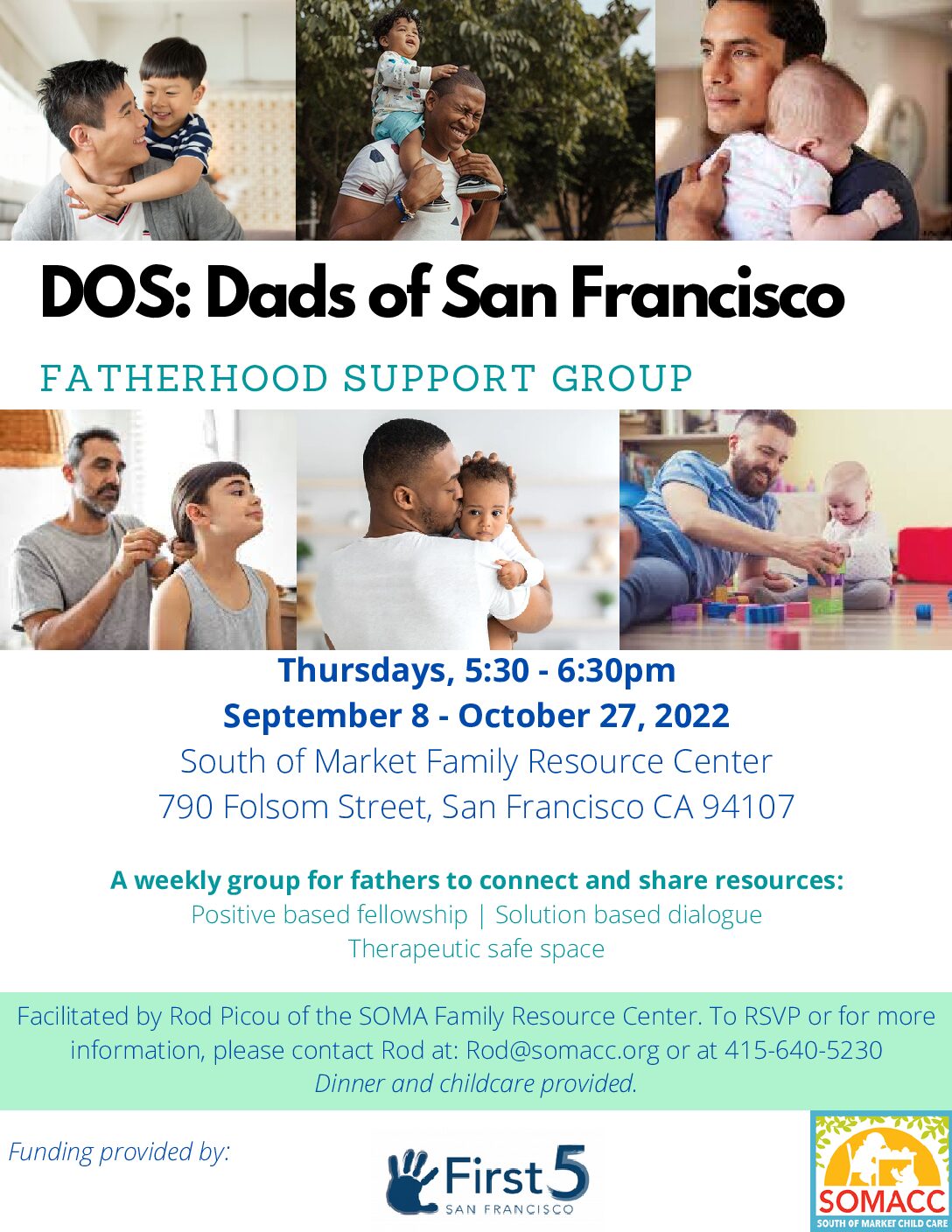D.O.S. Fathers Group – RSVP Required