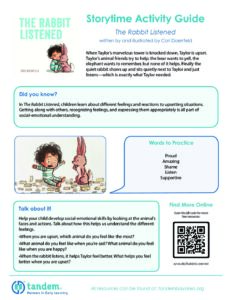 The Rabbit Listened Grief Worksheet.pdf The Rabbit Listened Activity Guide_ ENGLISH - Tandem